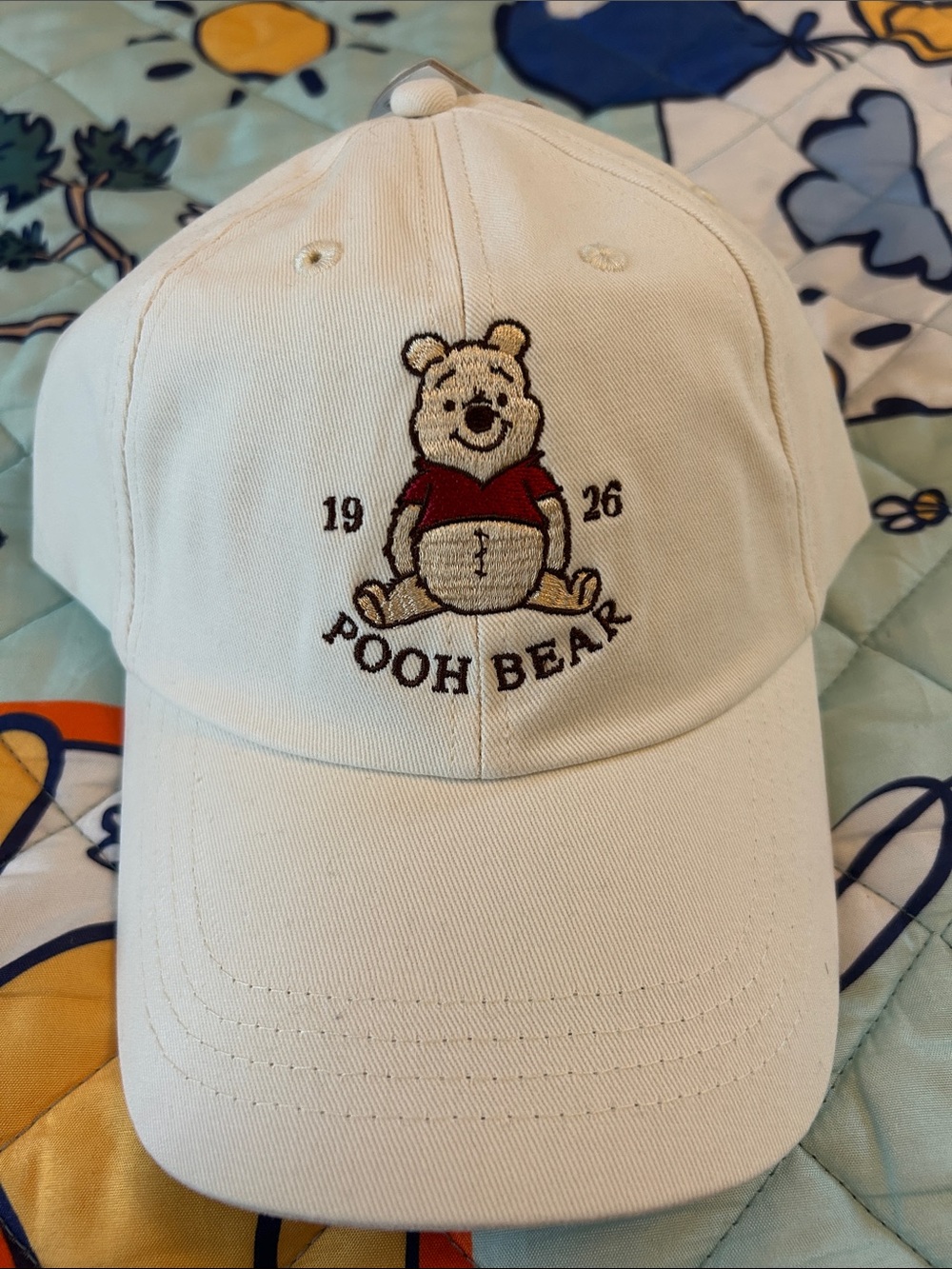 Primark Winnie the Pooh Bear Embroidered Baseball Cap